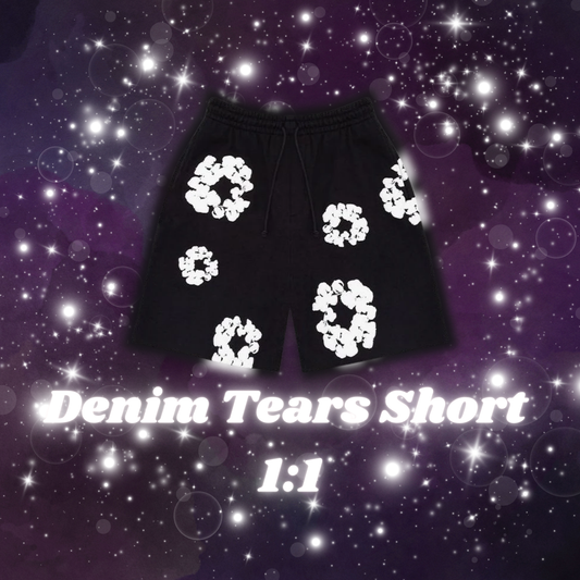 (Shipped) Denim Tears Short Black.